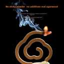 Natural Agarwood Coil Incense Comes in a Small jar Contains 10 Individual Packages. Each Packaged with Fireproof Cotton and can Burn for More Than one Hour