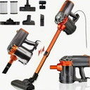 ROPOZZA 1pc 600W 18kpa High-Power Corded Stick Vacuum Cleaner Portable Household Low Noise Handheld Vacuum Cleaner, Suitable For Pet Hair, Hard Floors, And Carpets, A Four In One Lightweight Handheld Rod Vacuum Cleaner