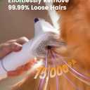 oneisall Dog Grooming Vacuum Kits: 15000Pa Shedding Brush with Grooming Tools, 3 Suction Low Noise, Pet Grooming Vacuum for Thick and Undercoat, 1.5L Dust Cup Dog Hair Vacuum, Home Cleaning, LM5