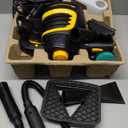 McCulloch MC1230 Handheld Steam Cleaner, 10 Minute Runtime, 11 Accessories: Jet Nozzle, Brushes, & More - Built for Home, Tile, Grout, Carpet, Furniture, & Personal Car Detailing