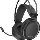 NUBWO Gaming headsets PS4 N7 Stereo Xbox one Headset Wired PC Gaming Headphones with Noise Canceling Mic, Over Ear Gaming Headphones for PC/MAC/PS4/PS5/Switch/Xbox one (Adapter Not Included) (Black)