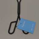 Black Heavy Duty Cast Iron Fire Place Log Tongs for Indoor Fire/Fire Pits Accessories/Tongs for Outdoor Stove/Long Logs Tweezers/Firewood Tongs/Campfire Tongs