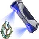 Creality CR-Scan Raptor 3D Scanner, 60fps Blue Laser & NIR, 0.02mm Accuracy, 24-Bit Color, Scans 5-2000mm Objects, Anti-Shake Tracking for Windows macOS