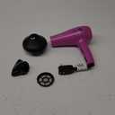 Conair Hair Dryer with Retractable Cord, 1875W Cord-Keeper Blow Dryer,Pink (3 Piece Set)
