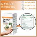Energy Tea Immune Booster Ginseng - Ginseng Oolong Tea with Sports Water Bottle, Kidney Tea for Women & Men (1 Box)