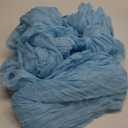 6Pack Baby Blue Cheesecloth Table Runner 35x120Inch Light Blue Cheese Cloth Table Runners 10FT Boho Gauze Rustic Sheer Table Runner for Party Wedding Bridal Shower Baby Shower Boy Party Decor