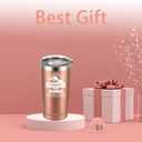 2 x Mamasaurus Tumbler Don't Mess with Mamasaurus You'll Get Jurasskicked Travel Tumbler Birthday Mothers Day Gifts for Mom from Daughter Son Kids Mom Gifts with 2 Lids and Straws, 20OZ Rose Gold
