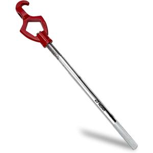 N NOAH Adjustable Fire Hydrant Wrench, Adjustable Capacity up to 2" for Pentagonal Bolt, Multifunctional Hydrant Wrench of 20" length for Tightening and Loosing Fire Hydrant Nuts, Valves, Water Pipes