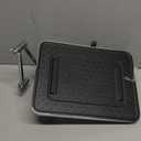 Hibbent Rain Shower Head, 13'' High Pressure Rainfall Square 5 Spray Mode Showerhead with 16" Shower Head Extension Arm, Solid Brass Adjustable Shower Arm Extender, Waterfall fixed Showerheads, Chrome