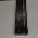 Dual Voltage Curling Iron Travel 2 in 1 Curl and Straightener (110V-240V) 1.25 Inch Normal Size Hair Curle Ceramic with EU/UK Plug Adapter Curling Wand Adjustable Temperature Anti-Tangle (Blackpink)