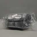 Ashler 3D Throw Pillows Shell Shaped Accent Throw Pillow, Soft Velvet Insert Included Cushion for Couch Bed Living Room, Pack of 1, Light Grey, 18 X 13 inches Light Grey