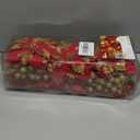 Alupssuc 24 Pieces Christmas Tree Decorations, 12 PCS Red&Gold Poinsettia Flowers Artificial and 12 PCS Glitter Christmas Tree Picks for Christmas Decorations Party Wreath Fireplace Stairs, Red&Gold