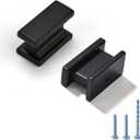 LIMUR 10 Pack 5 Inch (128 mm) Hole Center Matte Black Cabinet Knobs Cabinet Pulls - Solid Zinc Alloy Kitchen Cabinet Handles, Drawer Pulls,Drawer Knob, Cupboard Hardware