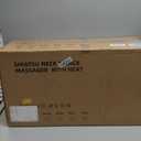 Rainwolf Shiatsu Neck and Back Massage Cushion with Heat - 4D Deep Tissue Kneading Full-Back Massager for Relief Stress, Adjustable Intensity & Height, for Office Chair & Home (Grey)