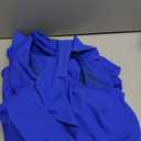 Blooming Jelly Women's Tummy Control Swimsuits Slimming Cute One Piece Bathing Suit Ruffle V Neck Swimwear (Medium, Blue)