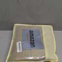 Ultra-Luxury PU Leather Car Seat Protection Cover Car Seat Cover for Most Four-Door Sedan&SUV,Single Seat Cover Without Backrest 1PCS (W 20.8 D 21 T 0.2inch) (3D-Beige)