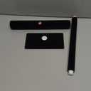 Necklace Holder,Black Velvet Jewelry Display Stand for Selling,13.8 Inches Tall Jewelry Holder.