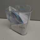 Dog Food Storage Container 3-5lbs, Dog Food Container with Airtight Pour Spout, Cat Food Storage Container with Measuring Cups, Portable Pet Food Container for Dogs, Cats, BirdsBlue