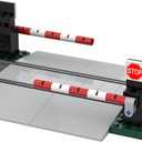 City Train Track Building Block Accessories, Train Track Accessories and Railway Track Expansion are Compatible with All Major Brands (Track Railings)