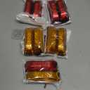 10 Pcs 3.9 Inch 3 LED Trailer Truck Side Marker Lights Amber & Red Indicator Lights Waterproof Sealed Surface Mounted 12v for Rv Truck Trailer Exterior Accessories