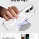 Spigen for iPhone 17 Case, Ultra Hybrid MagFit [TPU Covered Camera Control] [Anti-Yellowing] [Compatible with Magsafe] - Frost White