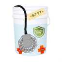 500W Chicken Water Heater, Submersible 5 Gallon Heater Deicer, Heated Chicken Waterer for Winter, Heated Poultry Waterer, Freeze Proof, Outdoor Stock Tank and Water Trough Warmer for Livestock