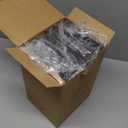 ALOCEO 2 Pack Storage Stackable Kitchen Laundry Organizers with Bamboo Top, Large Trash Bag Holder and Small Garbage Bag Dispenser for Countertop Organization