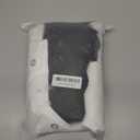 Seasonwood Black and White Farmhouse Shower Curtain 72 x 72 Black Ruffle Shower Curtain with Vintage Buttons, Rustic Decorative Fabric Shower Curtains for Guest Bathroom, 72" x 72", Black and White