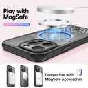 FUNMIKO for iPhone 14 Pro Max Case Military-Grade Protection & Wireless Charging - Trendy Pattern Design for Women Girls, Non-Slip Matte Phone Cover with Shockproof Corners - Swimming Sea Turtle