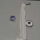 NearMoon Shower Arm, Extra Extension Arm with Flange, Stainless Steel Wall-Mounted Showerhead Extender Pipe (15 Inch, Chrome Finish)