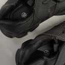 Hogent Steel Toe Shoes for Women Men Wide Non Slip Composite Work Sneakers Indestructible Comfortable Safety Tennis Shoes Lightweight Breathable Construction Sneakers Puncture Proof Ergonomic Design, Size 8