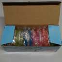 24Pcs Glow in the Dark Party Supplies for Kids/Adults, Flashing Light up Toys LED Bracelets Halloween Glow Sticks, Mardi Gras Party Favors Carnival Birthday Concert Gifts Accessory