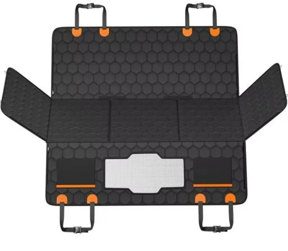 Dog Car Seat Cover for Genesis GV70, Dog Hammock for Car, 600D Oxford Waterproof Back, Waterproof Pet Hammock Protector,B