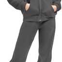 Stelle Girls 2 Piece Sweatsuit Zip Up Hoodies Joggers Tracksuit Sets, Size XS