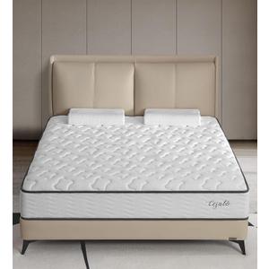 Cejato Full Size Mattress,10 Inch Hybrid Full Mattress in a Box with Memory Foam & Individual Pocket Spring for Pain Relief,Medium Firm White Mattresses,CertiPUR-US Certified.