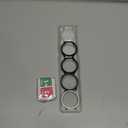 [5-Pack] Case Compatible with Garmin Forerunner 965 with Tempered Glass Screen Protector, Smartwatch Full Protective Hard PC Bumper Case Face Cover for Men Women