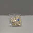 1/2" Pex Tee Pushfit, Push to Connect Brass Plumbing Fitting for Copper, CPVC, PEX Pipe, Brass Pex Fitting with Upgraded Stiffener, Disconnect Clip Included, NSF & UPC Certified, 6 Pack