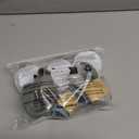 3 Pack Silicone Sleeves for Dr Brown Wide-Neck Glass Baby Bottles, Food GradeAnti Breakage Baby Bottle Holder with Handles and 3pcs Travel Bottle Caps, 5oz (1 Count (Pack of 6), Dark Blue+Grey+Dark Green)