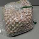 NSNLGSGC Tan Ruffle Gingham Comforter Set Queen, Pre-Washed Ruffled Taupe Plaid Checked Comforter Bedding, 3 Pieces Vintage Farmhouse Grid Bedding Set(Tan Gingham, Queen)