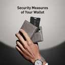 Ultra-Thin Air Tag 0.07in Wallet Tracker (Both iOS and Android) IP68 Bluetooth GPS Tracker for Bags Passport Works with Apple Find My (Apple MFi Certified) & Google Find My Device - Wireless Charging