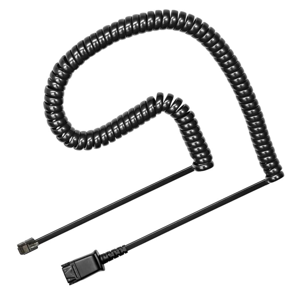 U10P Adapter Cable Compatible with Plantronics QD Headsets Work with Polycom VVX Shoretel NEC Aastra Nortel Digium Phones U10P Adapter Cable Compatible with Plantronics QD Headsets Work with Polycom VVX Shoretel NEC Aastra Nortel Digium Phones