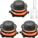 ERGIT Prewound Replacement Spool with Spring for Stihl AutoCut 25-2 Trimmer Head FS55 FS55R FS56 FS56RC FS70 FS70R FS80 FS90 FS90R FS100 FS120 Weed Eater String
