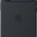 Apple iPhone 17 Pro Max Silicone Case with MagSafe and Camera Control: Lightweight Phone Case, Wireless Charging Compatible, Smooth Matte Finish; Black