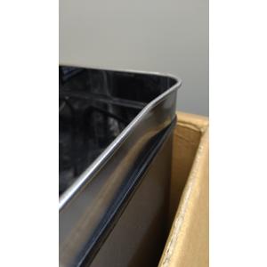 iTouchless 13 Gallon Kitchen Trash Can with Lid & Odor Filter  Motion Sensor Stainless Steel Garbage Bin for Home, Office, or Garage  Slim, Large Capacity Design