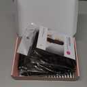 REECHO 28" Straight Long 4 PCS Set Thick Clip in on Hair Extensions -Dark Brown