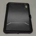 Soke Case for iPad (A16) 11th Generation 11-inch 2025, iPad 10th Generation 10.9-inch 2022, with Built-in Screen Protector and Kickstand, Rugged Full Body Protective Cover - Black