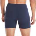 Hanes Men's Underwear Boxer Briefs Pack, Moisture-wicking Underwear for Men, Breathable, Cool & Breathable Cotton (Black, L)