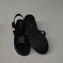 Soda CHESTER ~ Women Flat Sandals Flatform Ankle Buckle Criss Cross Band Straps Sandals Shoes Black 9