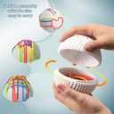 2 x Sensory Activity Board Upgraded- 3D Sensory Activity Ball,Stress Relief Toy,Silicone Fidget Toy for Stress Relief,Anxiety,Autism,ADHD,Kids 3+ & Adults,with Travel Storage Bag & 16 Strings (White) (Sphere, Baise)