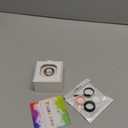 Smart Ring For Women Men, Health Tracker with Heart Rate/Blood Oxygen/Blood Pressure/Sleep Monitor/Step Counting, IP68 Waterproof Fitness ring, No App Fees for iPhone & Android (Rose Gold, 8#)